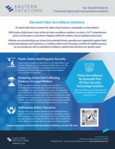 Elevated Video Surveillance Solutions