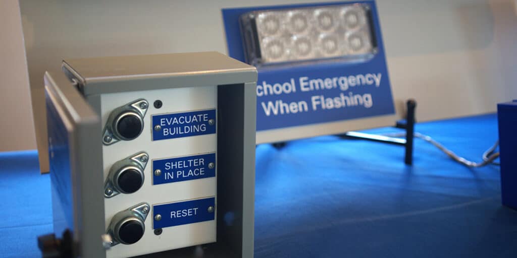 School Emergency When Flashing